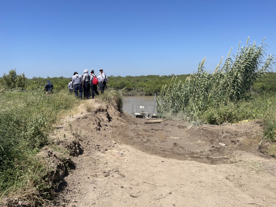 Texas floodwaters inundate areas cleared for border wall construction