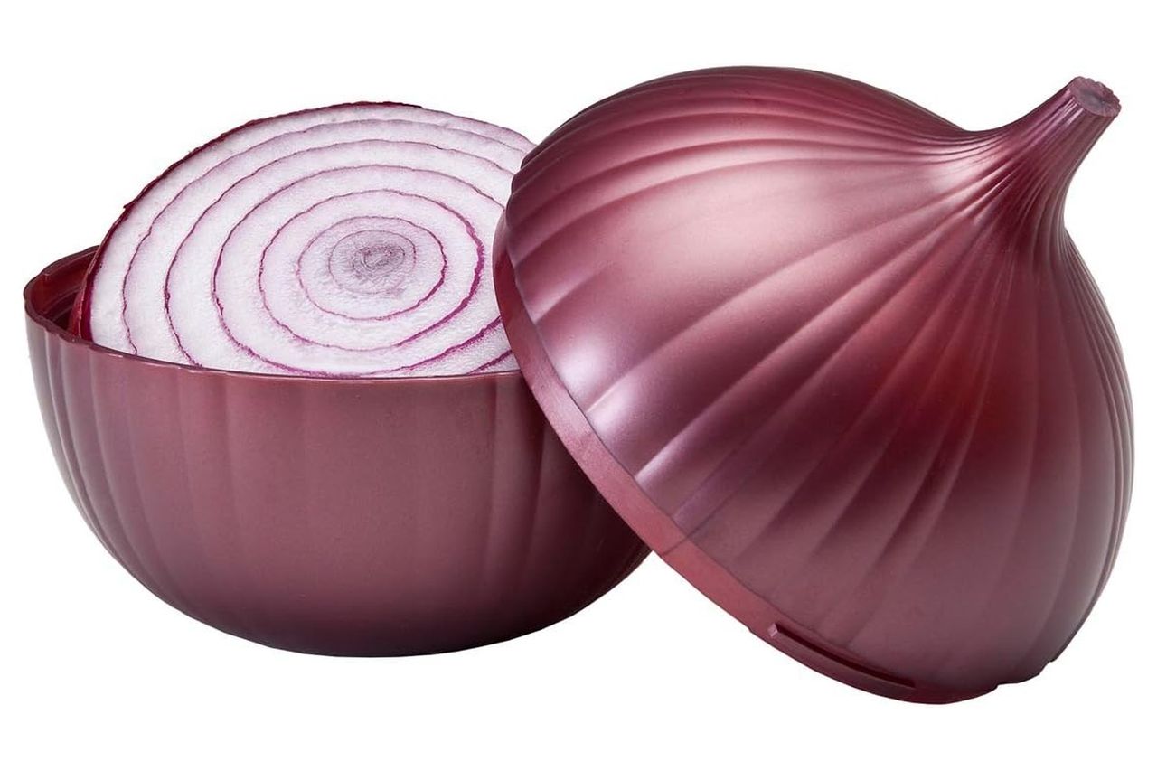 Hutzler Onion Saver, Red