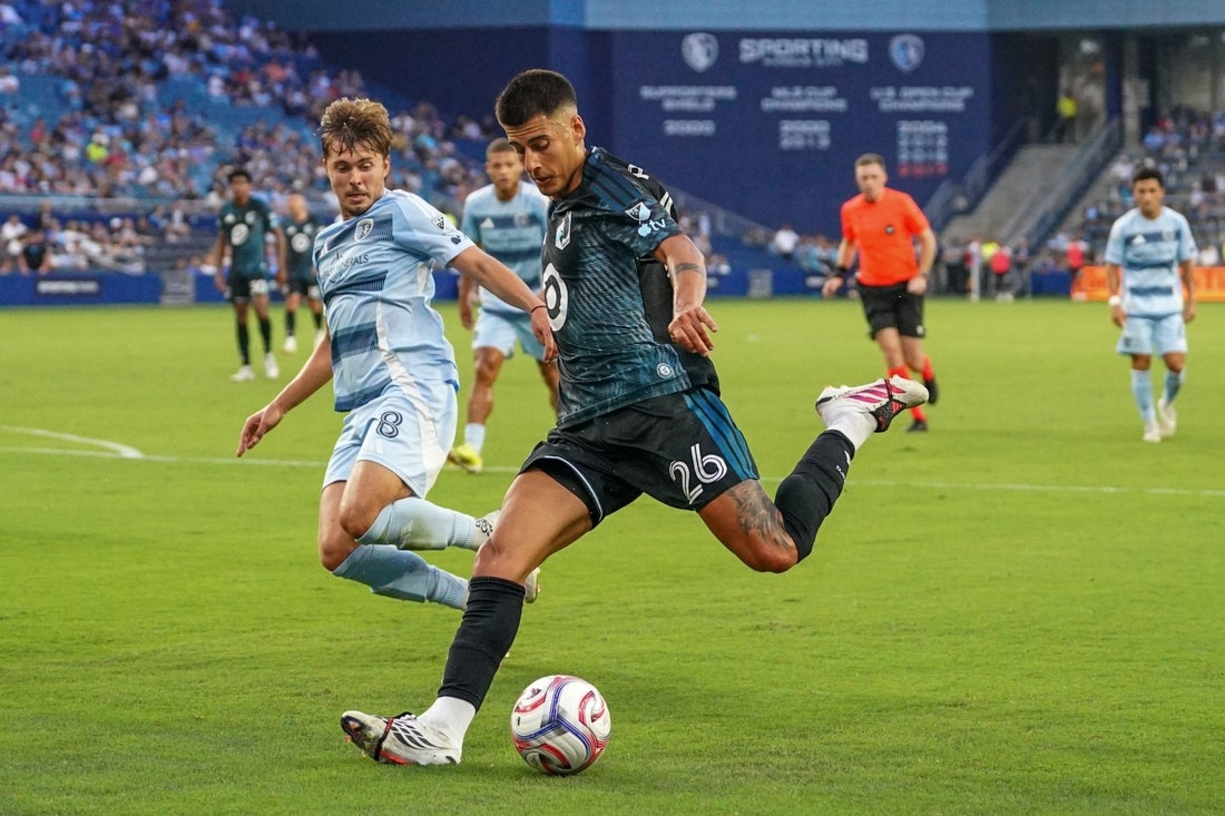 Sporting Kansas City nets rare home win against Minnesota United
