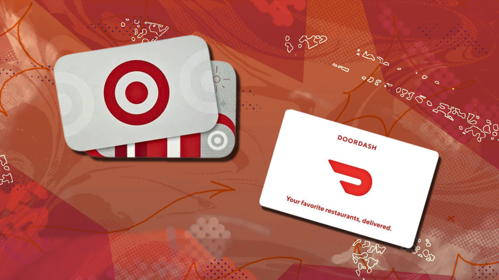 Spend $100 on DoorDash gift cards and get a free $20 Target gift card