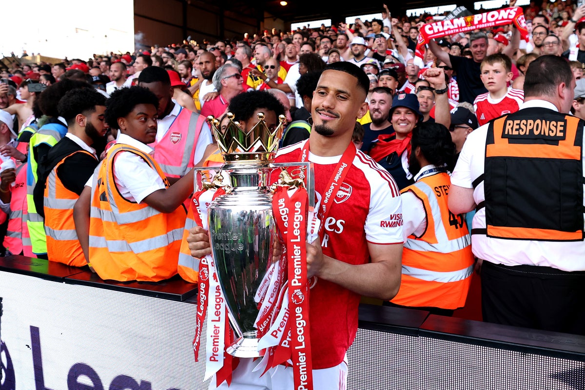 Arsenal consider two centre-backs to replace Saliba after injury blow