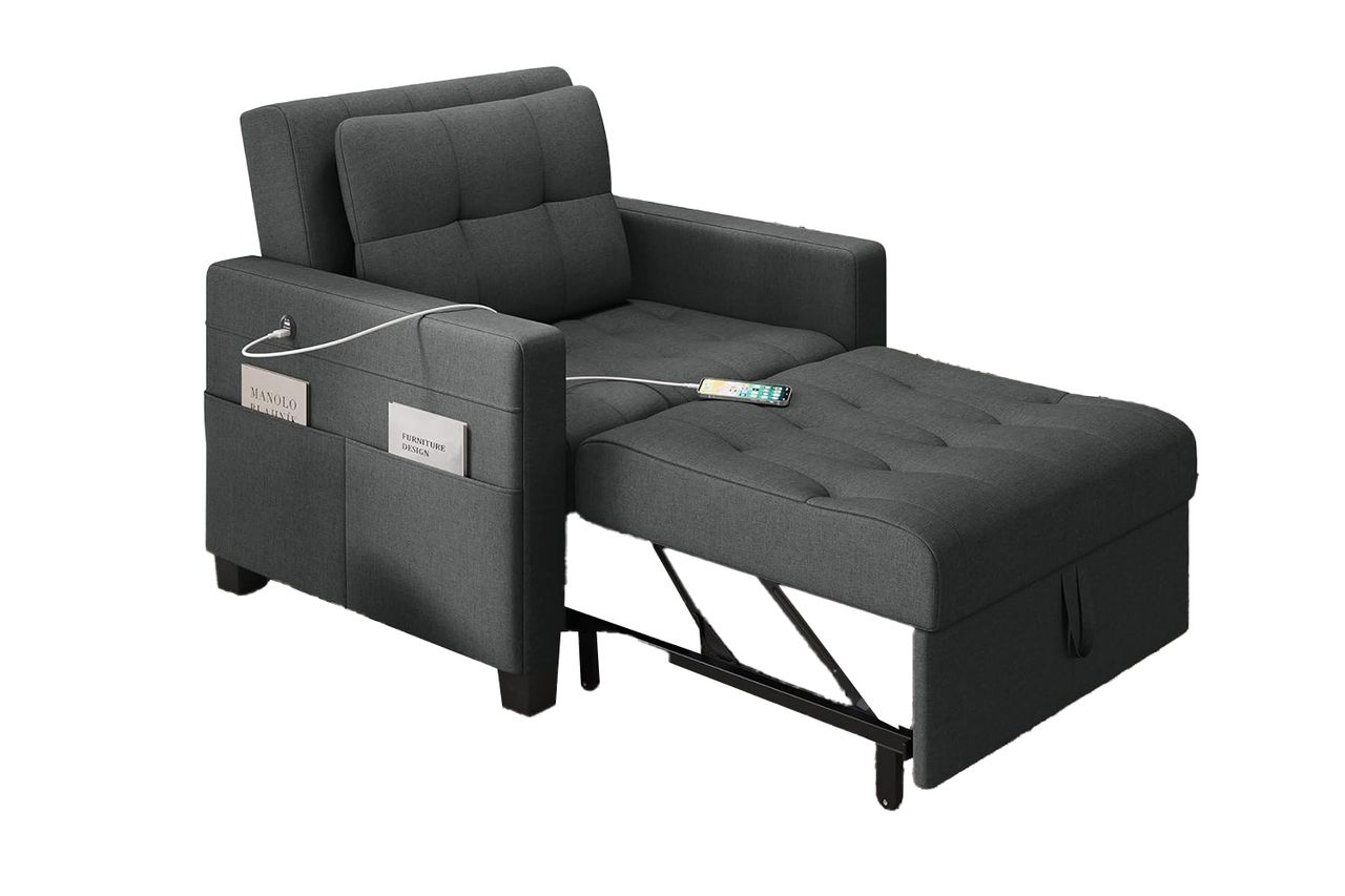 Yaheetech Sleeper Chair Convertible