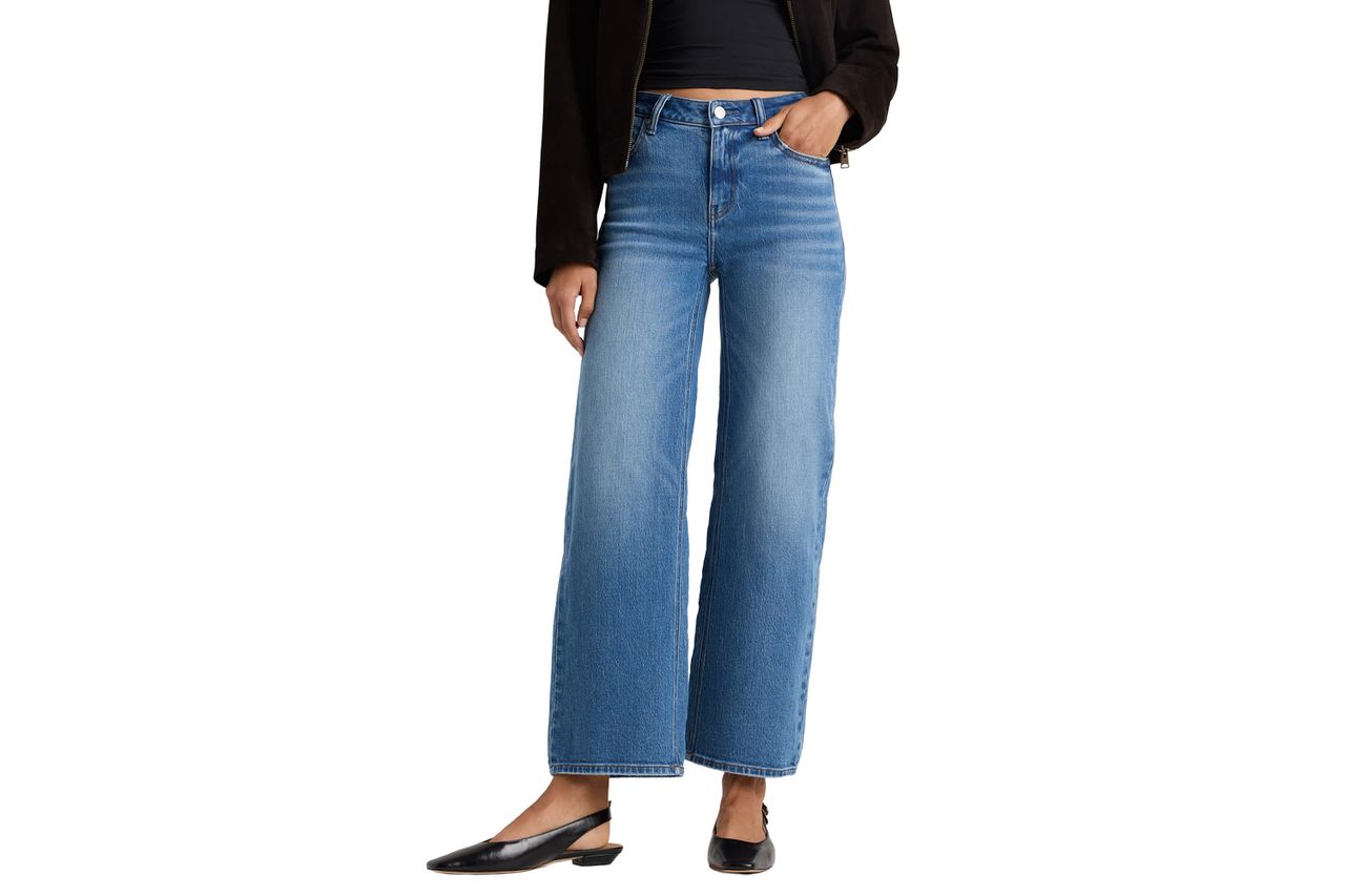 Quince Luna Stretch Relaxed Straight Jeans