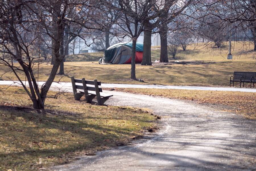 Homeless man charged under Tennessee law outlawing camping in public space