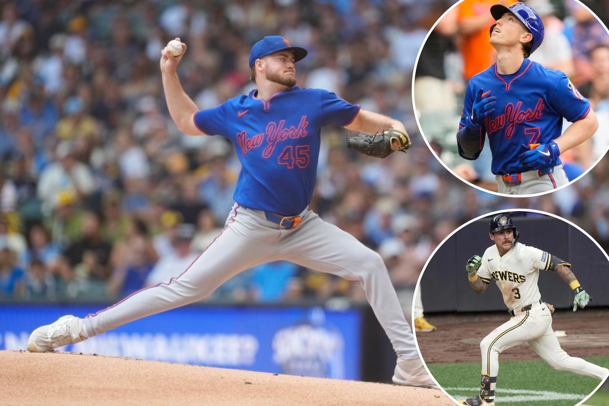 Mets can’t overcome Brett Baty’s early blunder in loss to Brewers