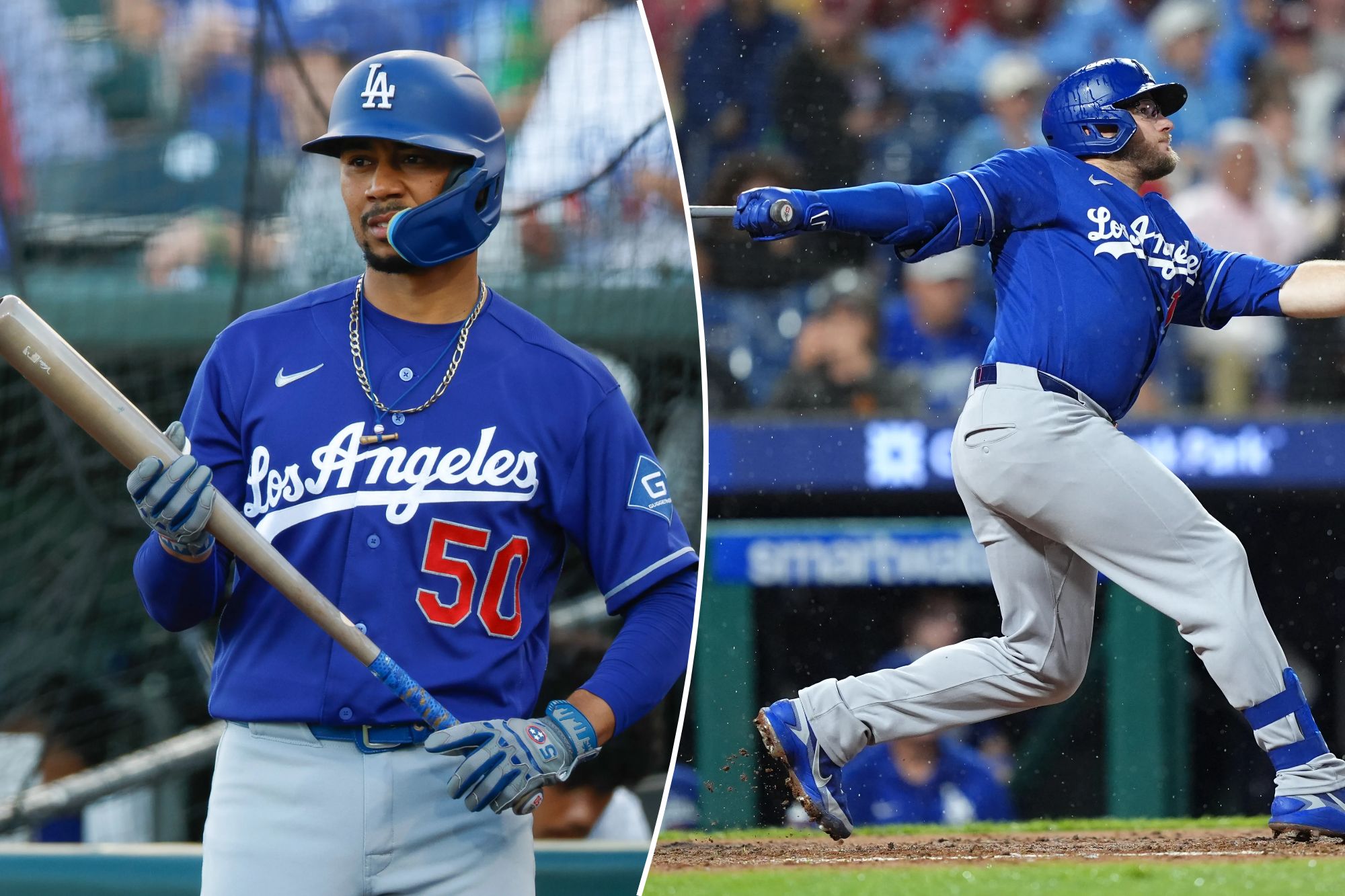 Dodgers star Mookie Betts avoids disastrous moment in on-deck circle