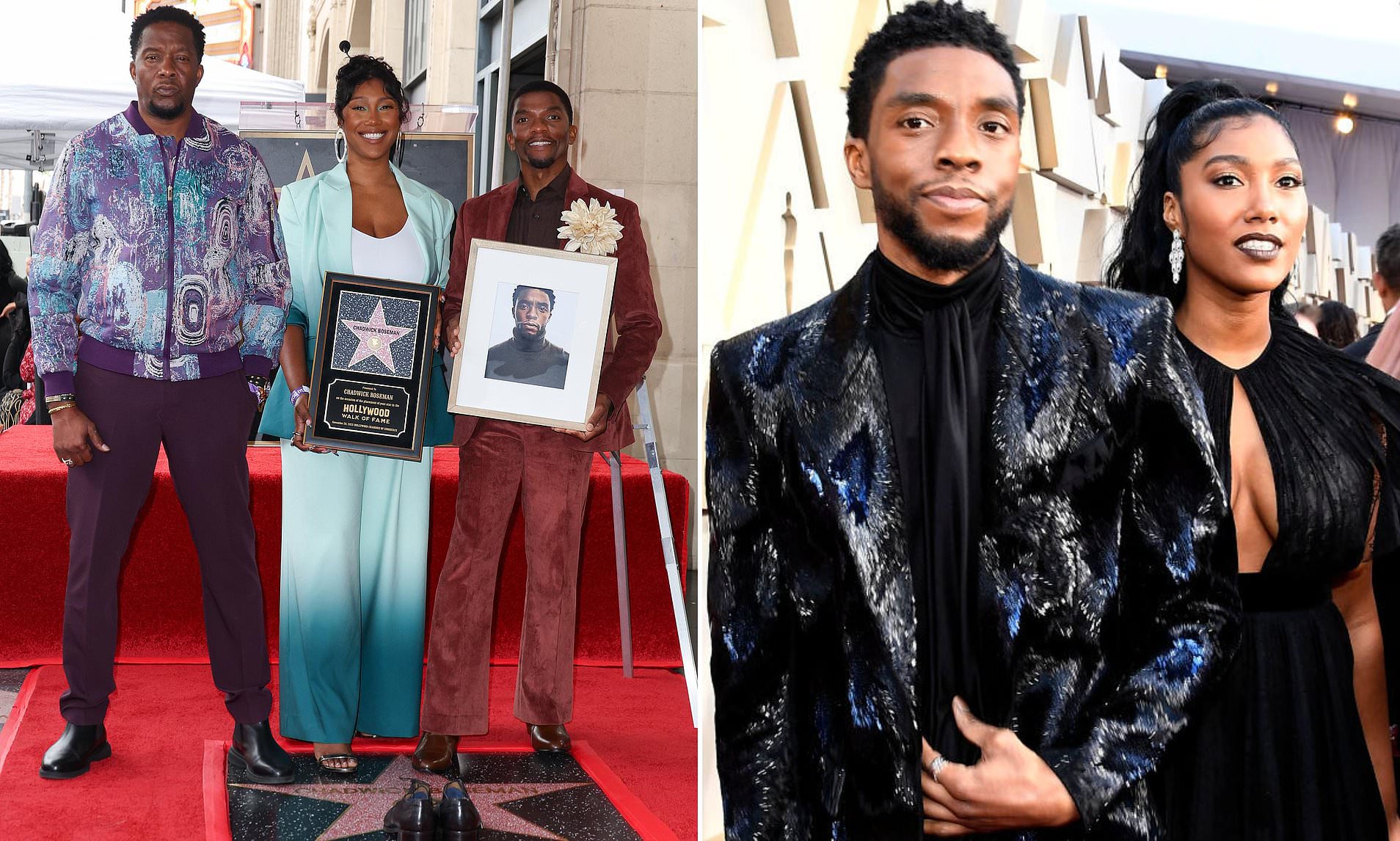 Family feud erupts over Chadwick Boseman's $4million estate between his brothers and WIDOW