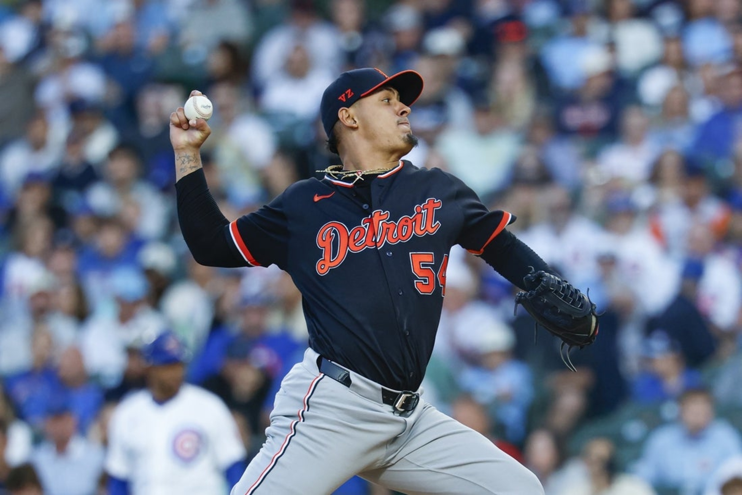 Tigers' Keider Montero, relief pitchers stifle Cubs