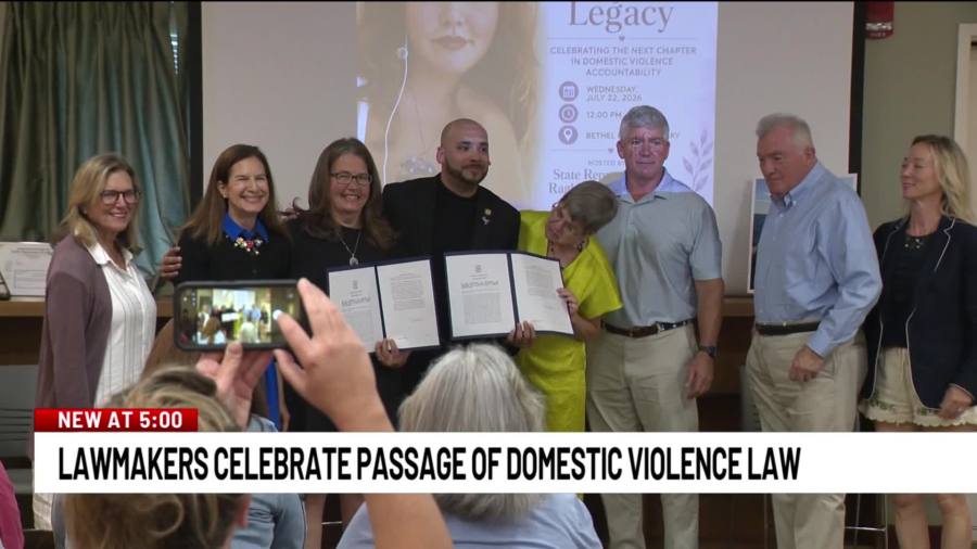 Connecticut leaders celebrate passage of domestic violence bill stemming from 2018 killing of Emily Todd
