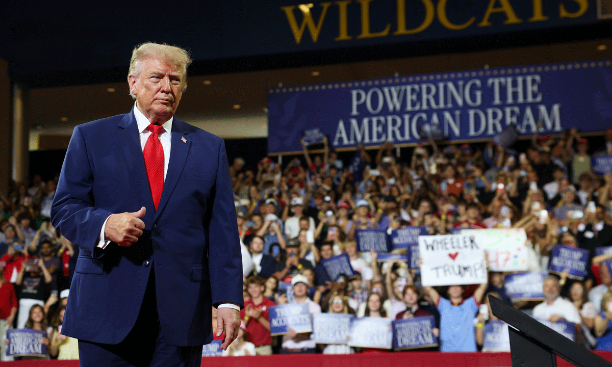 In First School Visit, President Urges Atlanta Crowd to Support ‘Trump Accounts’