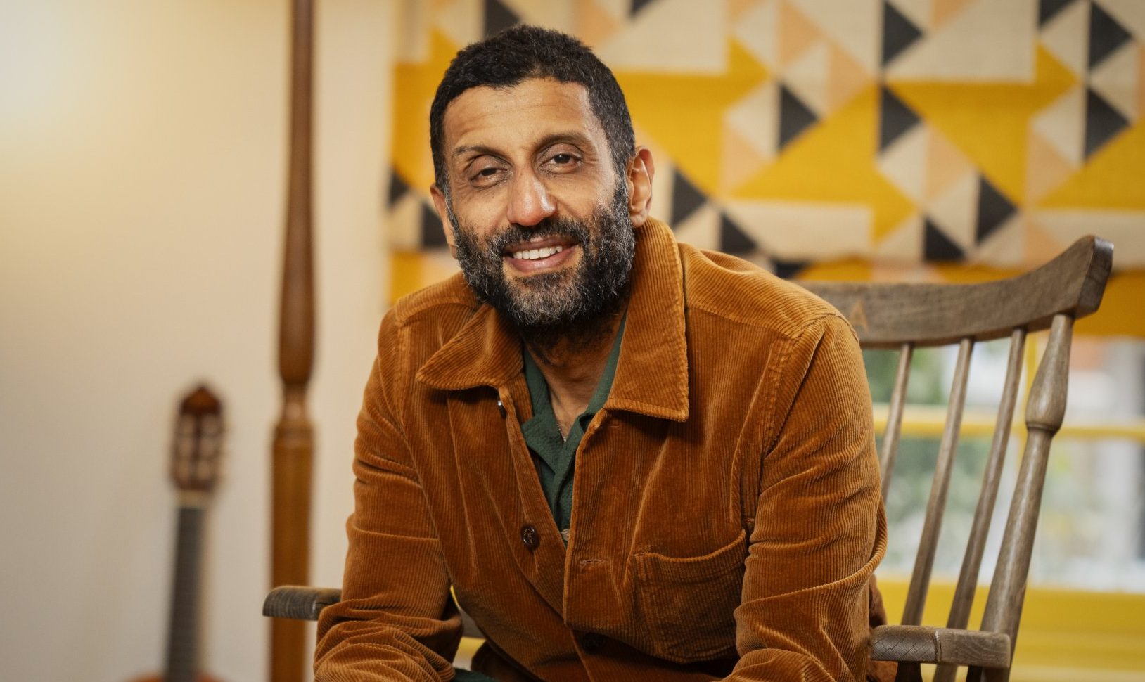A close up of Adeel Akhtar