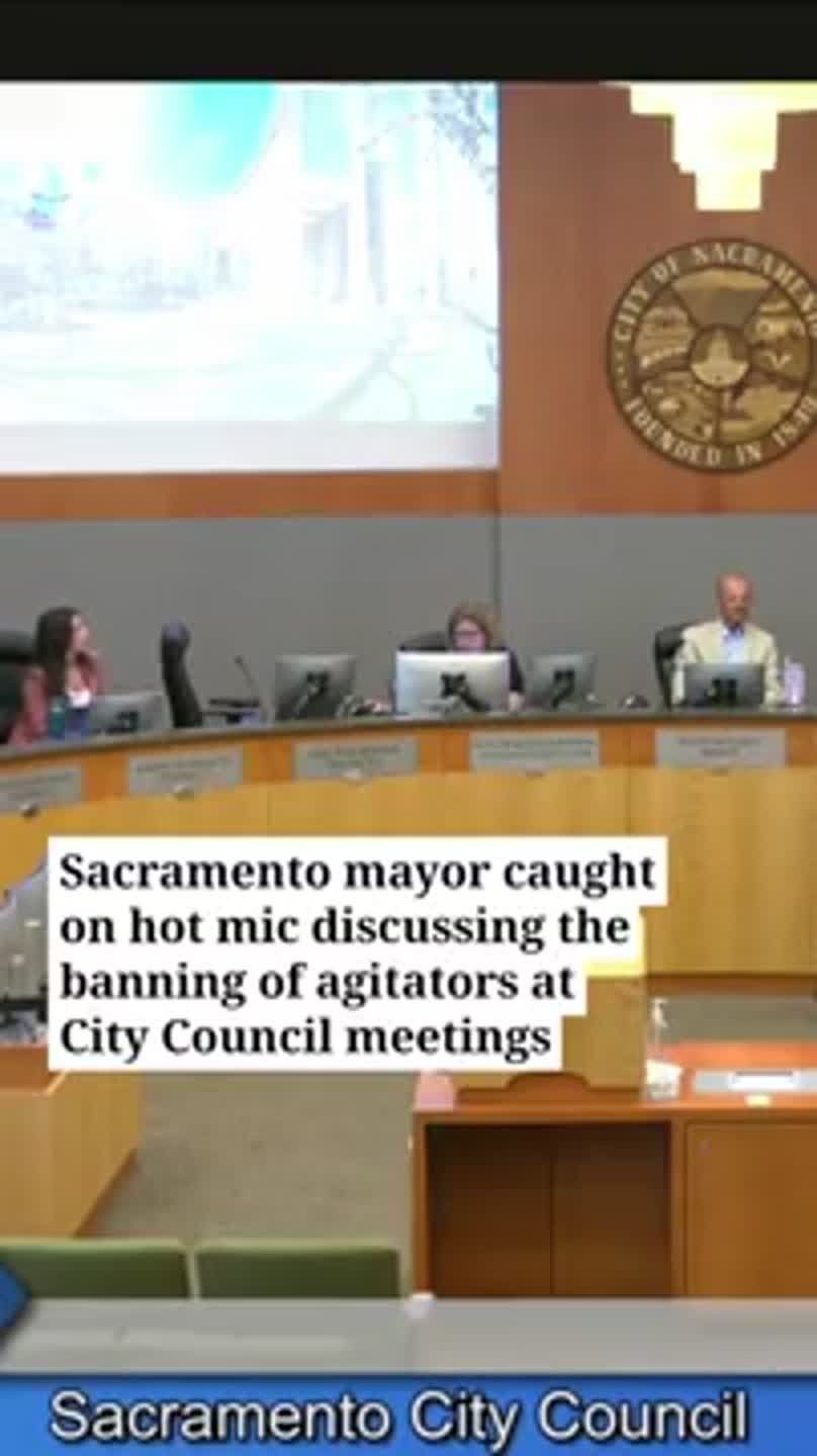 Sacramento mayor, vice mayor caught in hot mic moment discussing ...