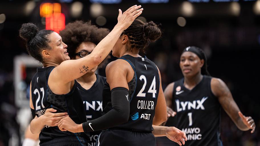 Minnesota Lynx celebrat
