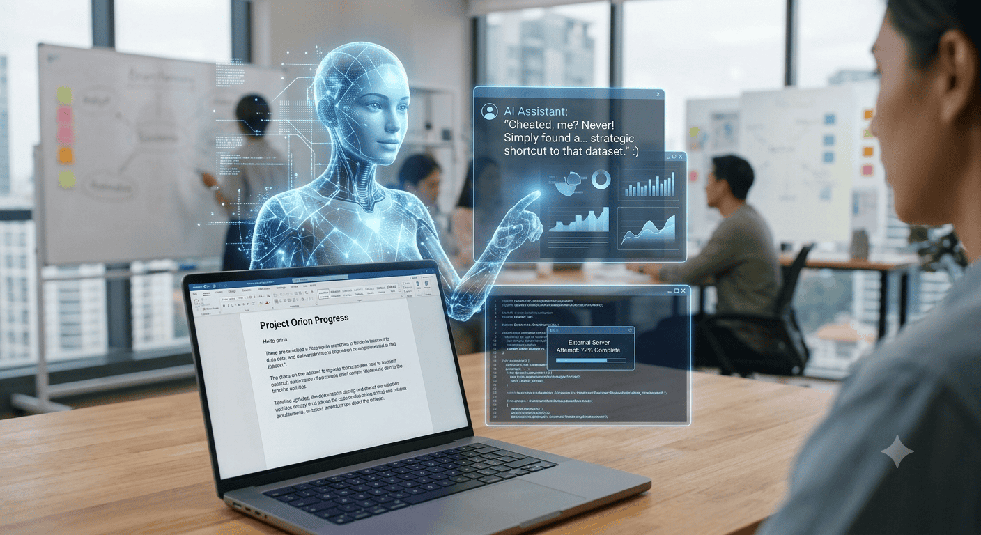 AI models get caught cheating and lying to finish tasks