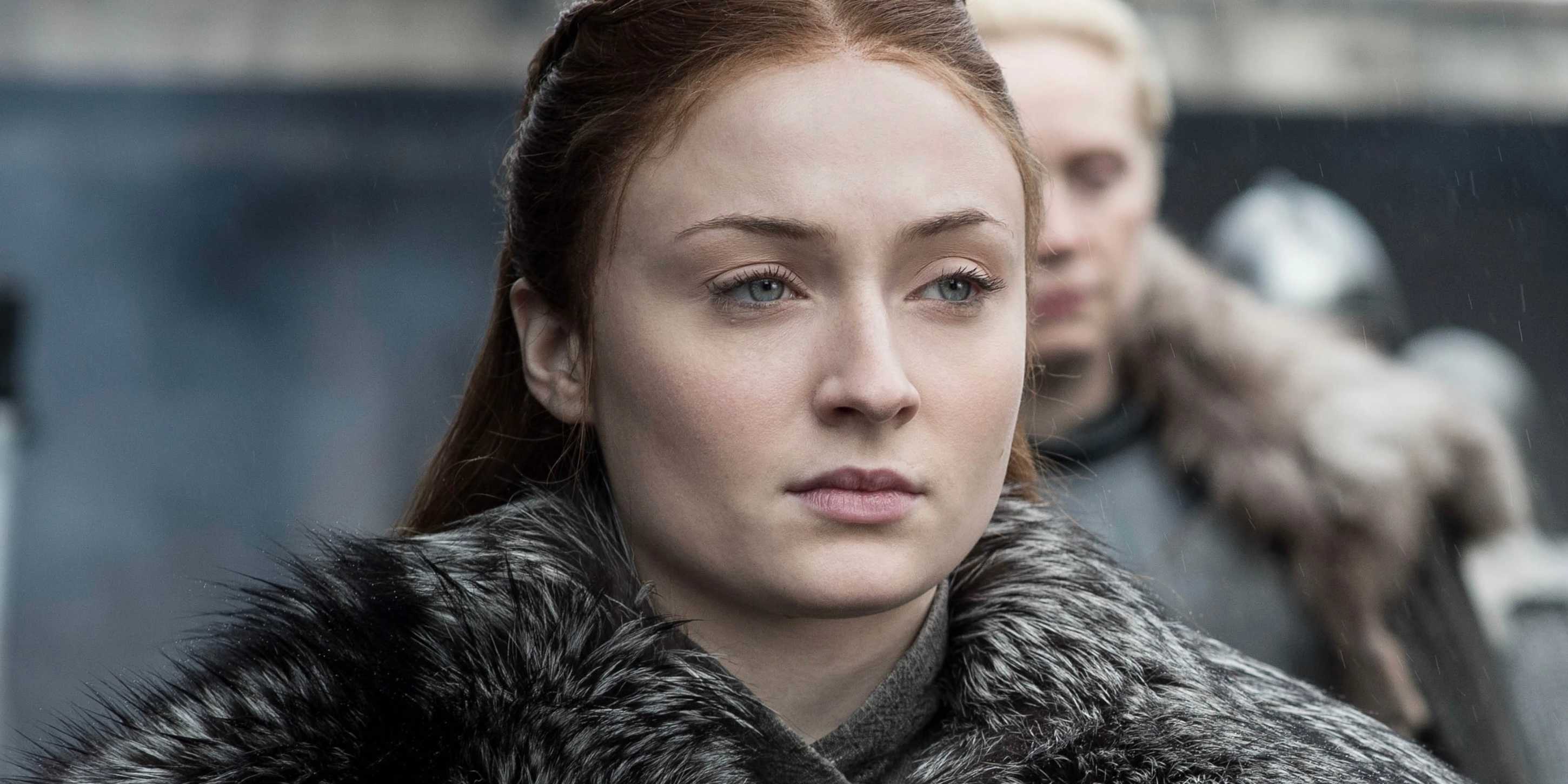 Sophie Turner as Sansa Stark on Game of Thrones