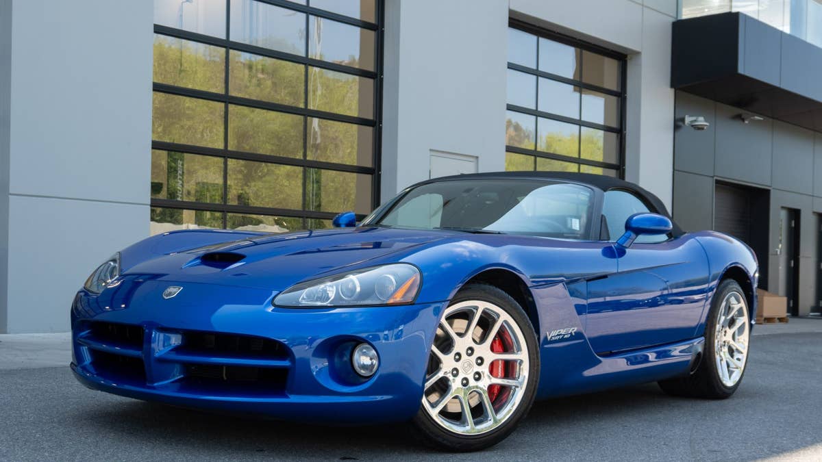 2006 Dodge Viper SRT-10 roadster for sale with 4,800 miles