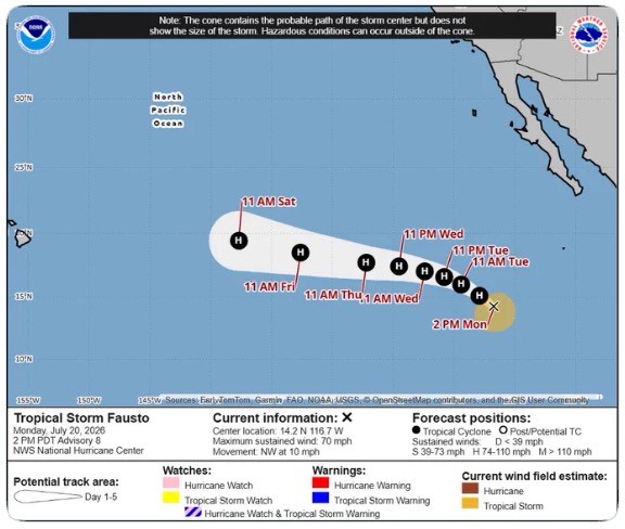 SoCal hit with life threatening waves as tropical storms churn in Pacific