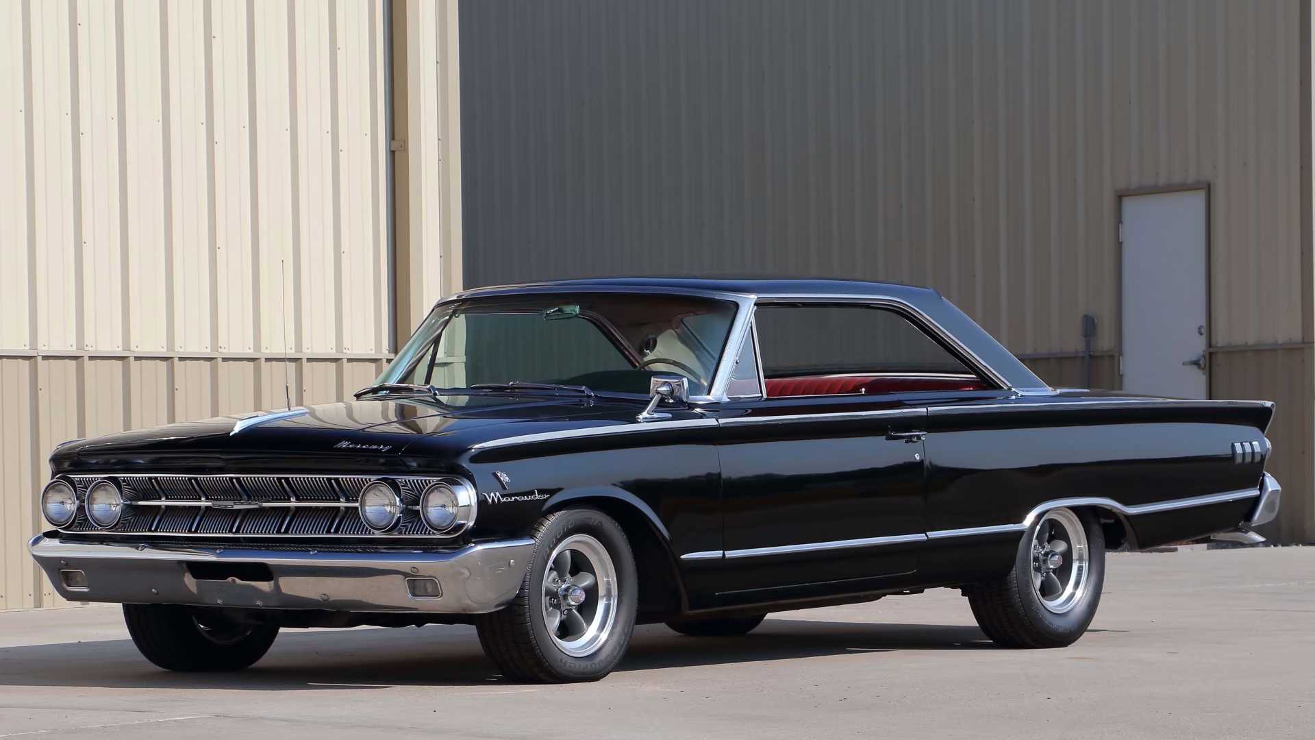 1963 Mercury Marauder front 3/4 black