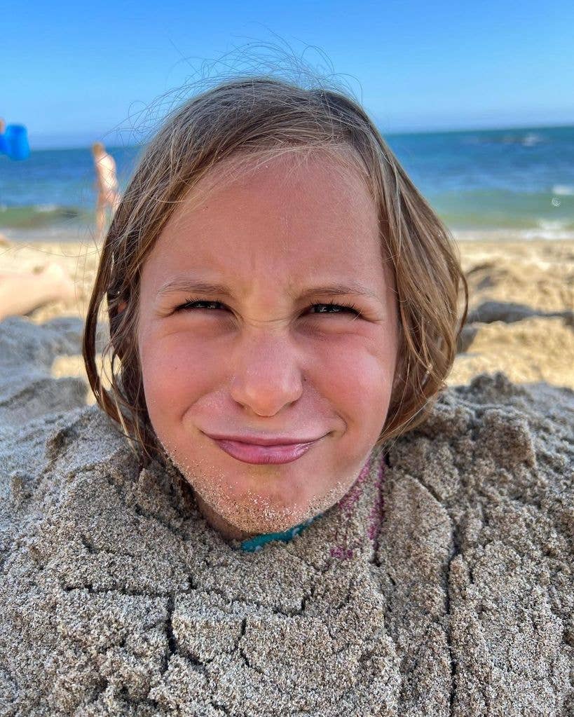 Robert Downey Jr.'s daughter Avri in a family photo shared on Instagram