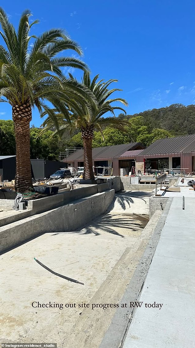 The prestigious 2.9-hectare property was sold by Bridget Deer in 2017 for just $2.55million, before undertaking the extensive rebuild