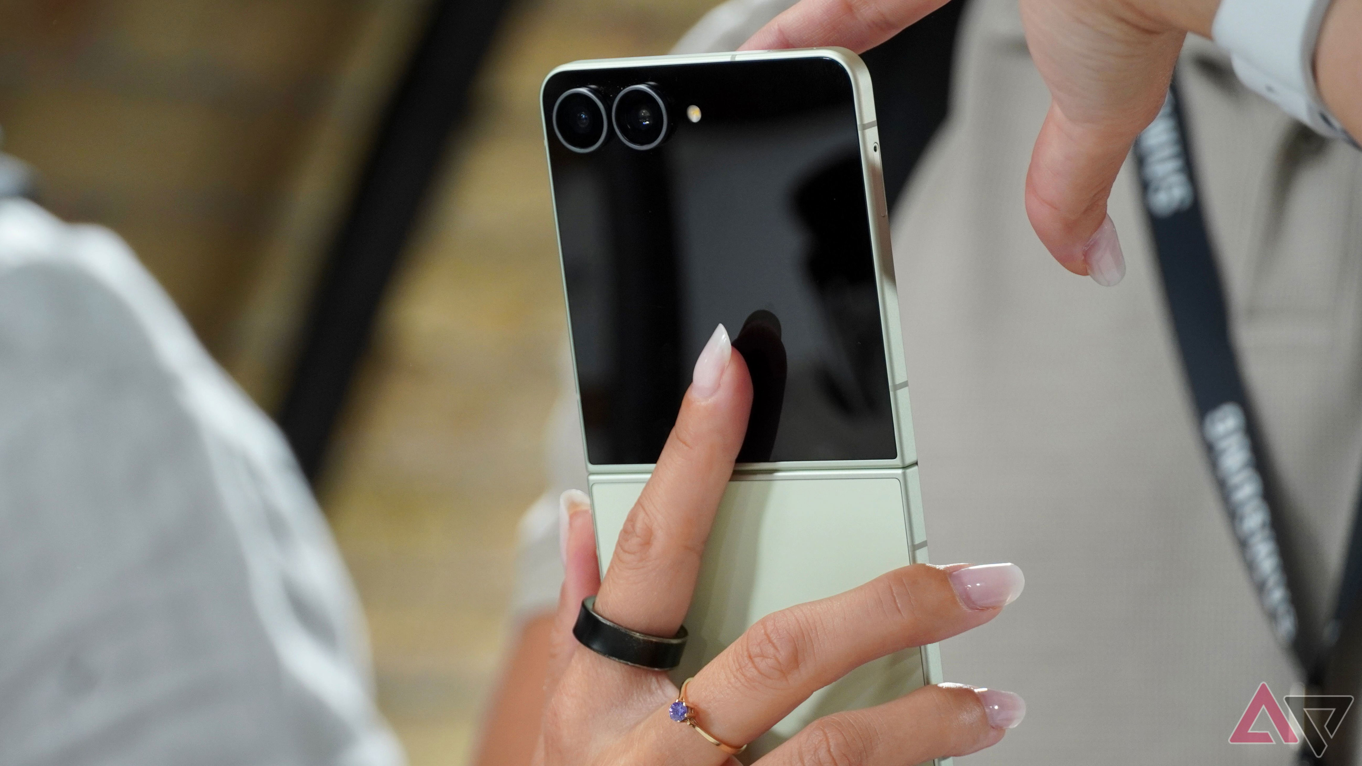 I went hands-on with the Galaxy Z Flip 8. Samsung's out of ideas for its smallest foldable