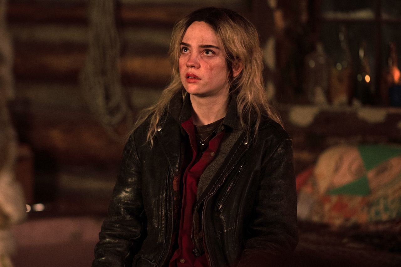 Sophie Thatcher as Teen Natalie in 'Yellowjackets'.