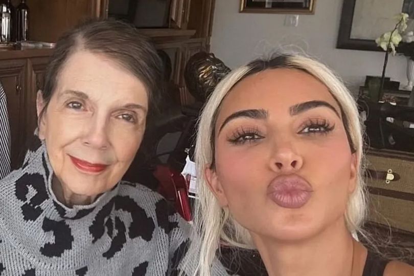 Kim Kardashian has broken her silence on the death of her grandmother, MJ