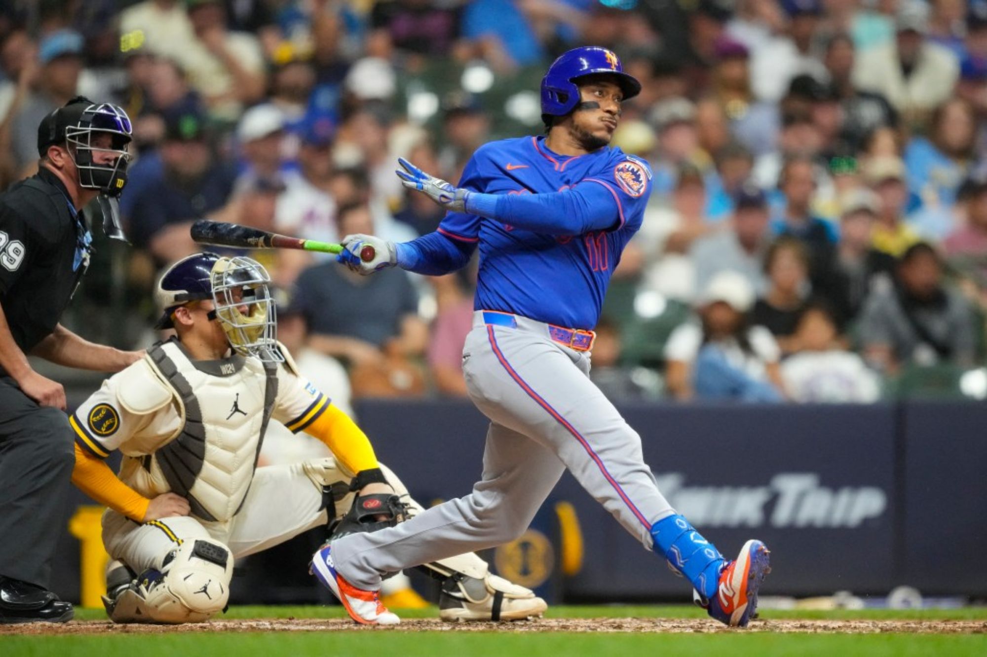 Jorge Polanco refocusing on his first base development as gears up to play position again
