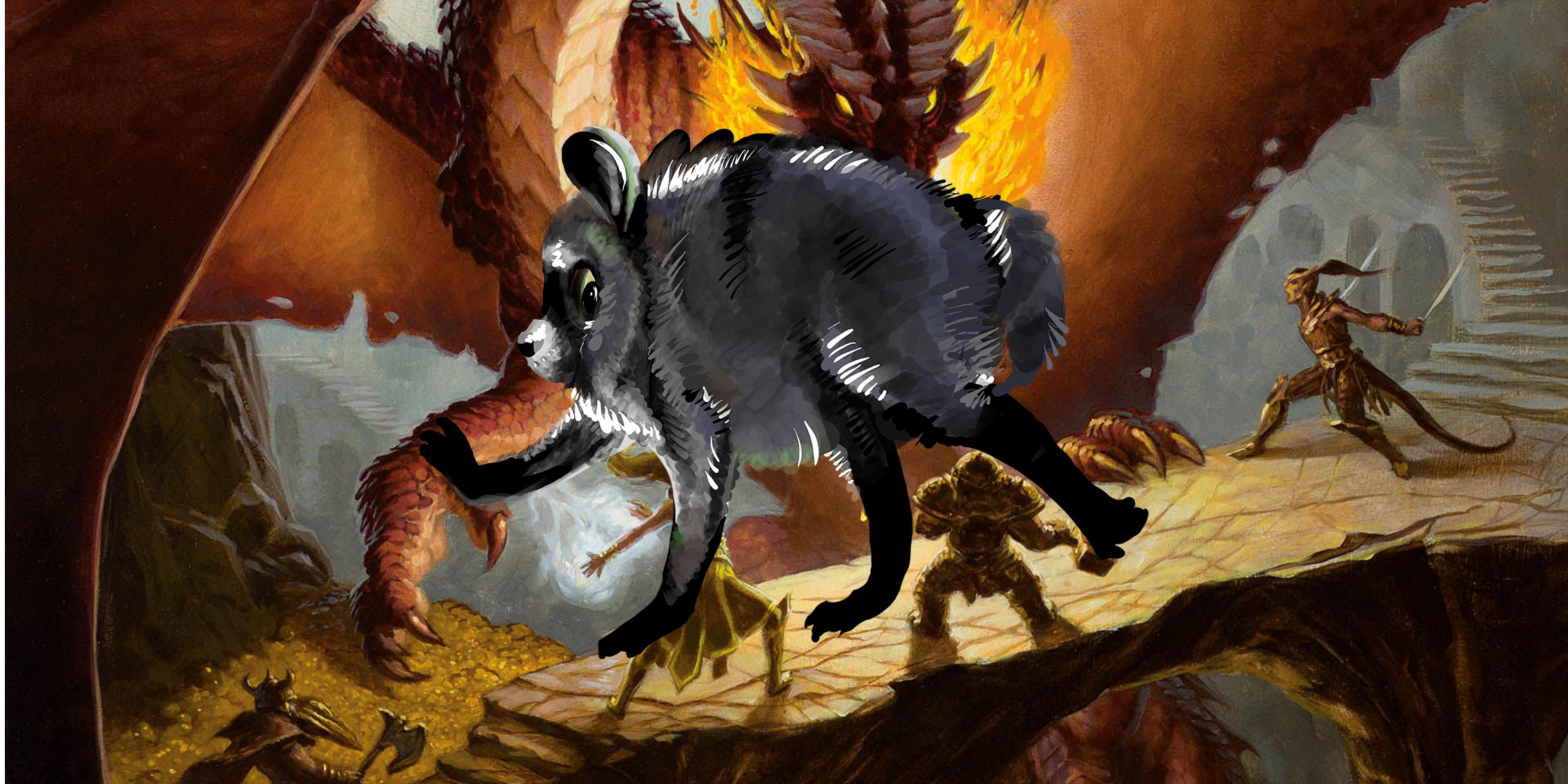 Dungeons & Dragons officially makes Jimothy the raccoon a playable character