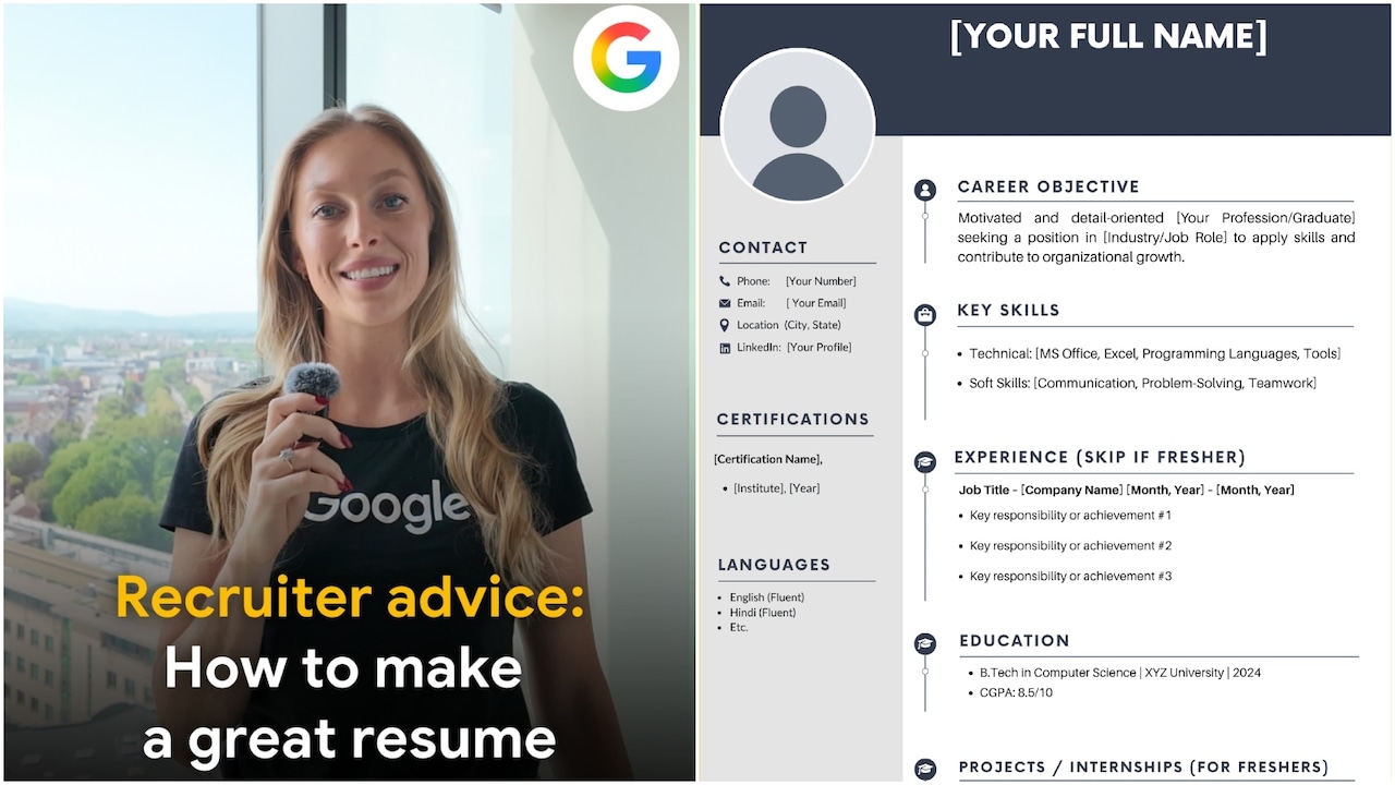 Want a job at Google? These 3 resume tips could help you avoid rejection