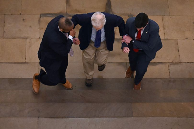 McConnell accused of breaking Senate rule with prolonged absence