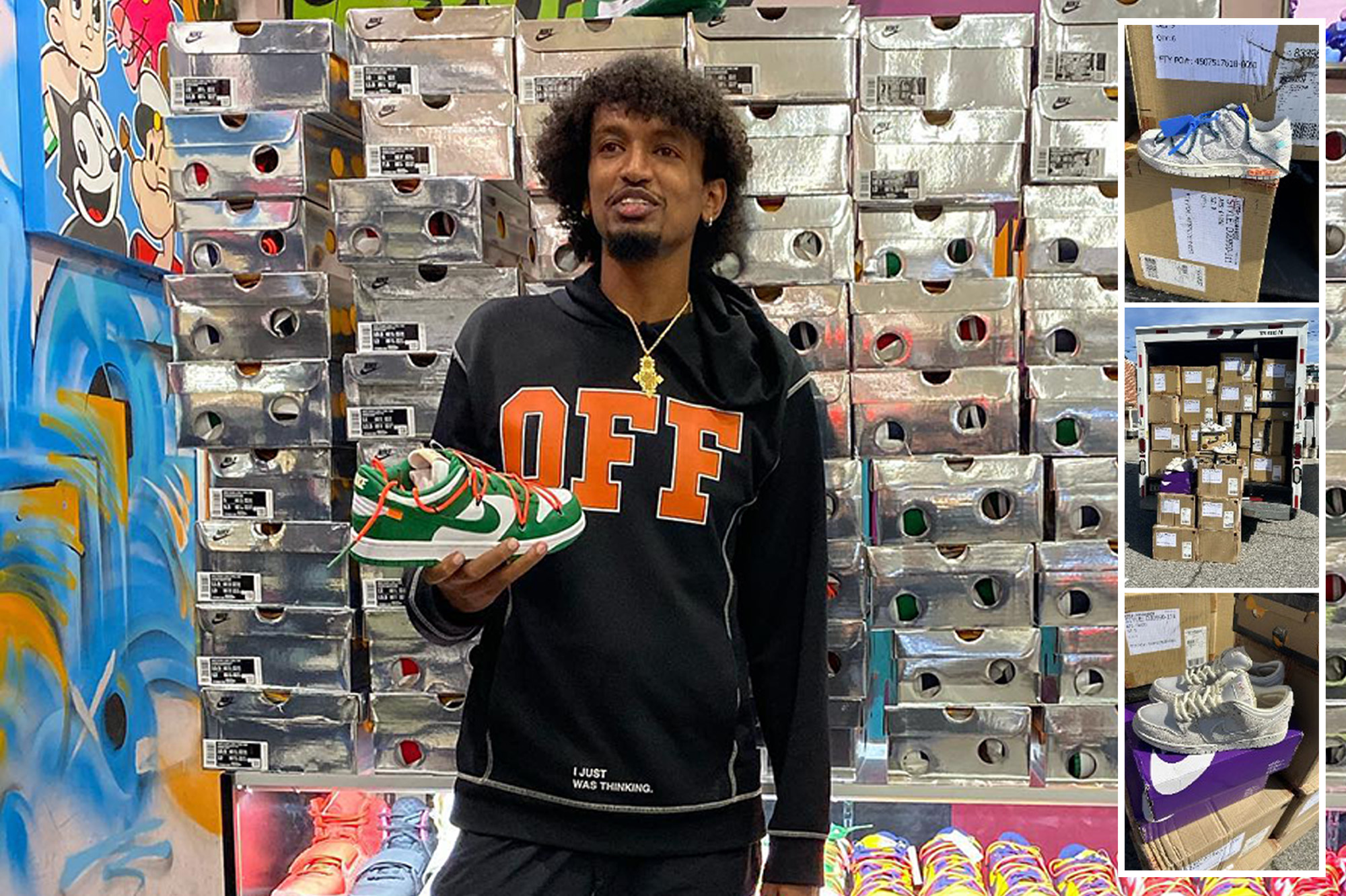 Famous LA sneaker influencer busted in multi-million dollar theft ring – flaunting merch on YouTube