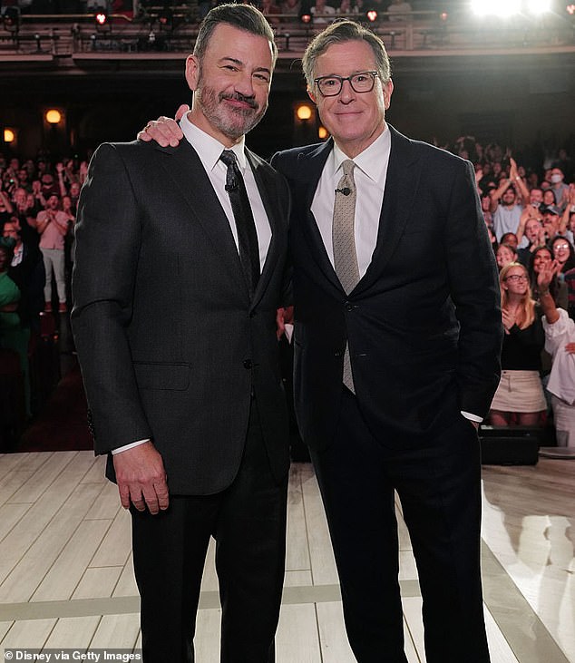 Kimmel welcomed his one-time late night rival onto his ABC show as a guest last year