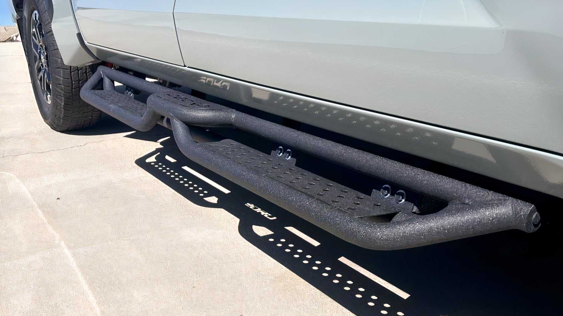 OEDRO Running Board Silver Truck