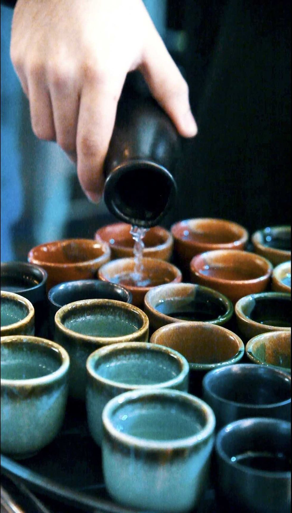 Sakenaut sake cups | Courtesy of Sakenaut Festival