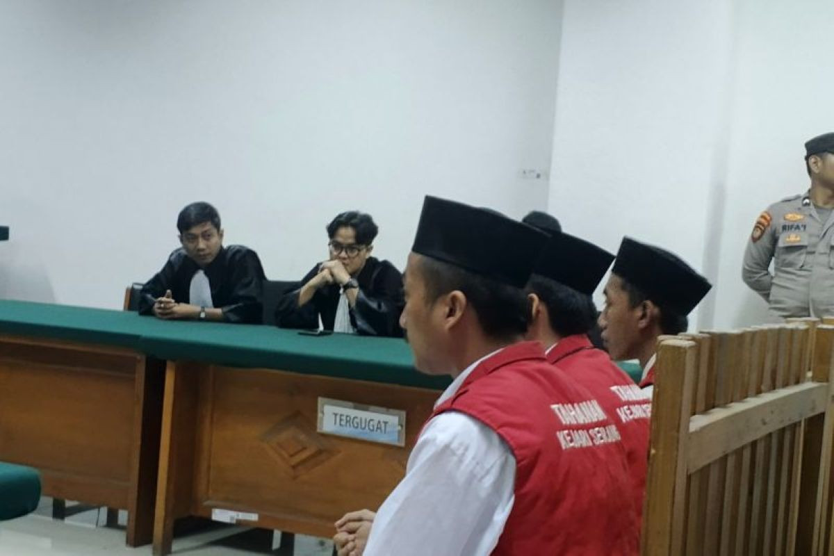9 terdakwa perkara demo ricuh di Serang divonis hukuman penjara