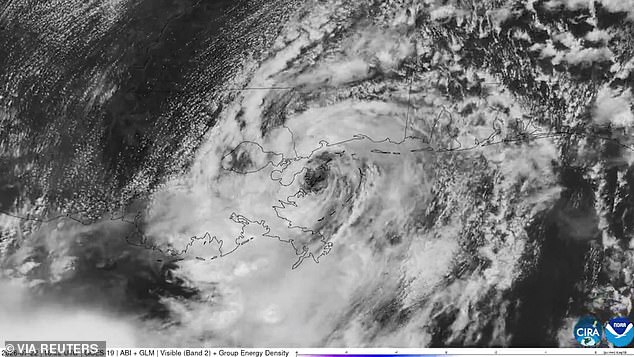 Bertha is now forecast to remain at tropical storm strength when it reaches the upper Texas coast on Thursday
