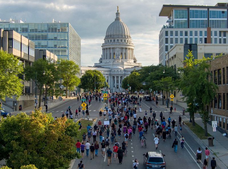 Police in Wisconsin shoot man dead; online video of killing sparks protests