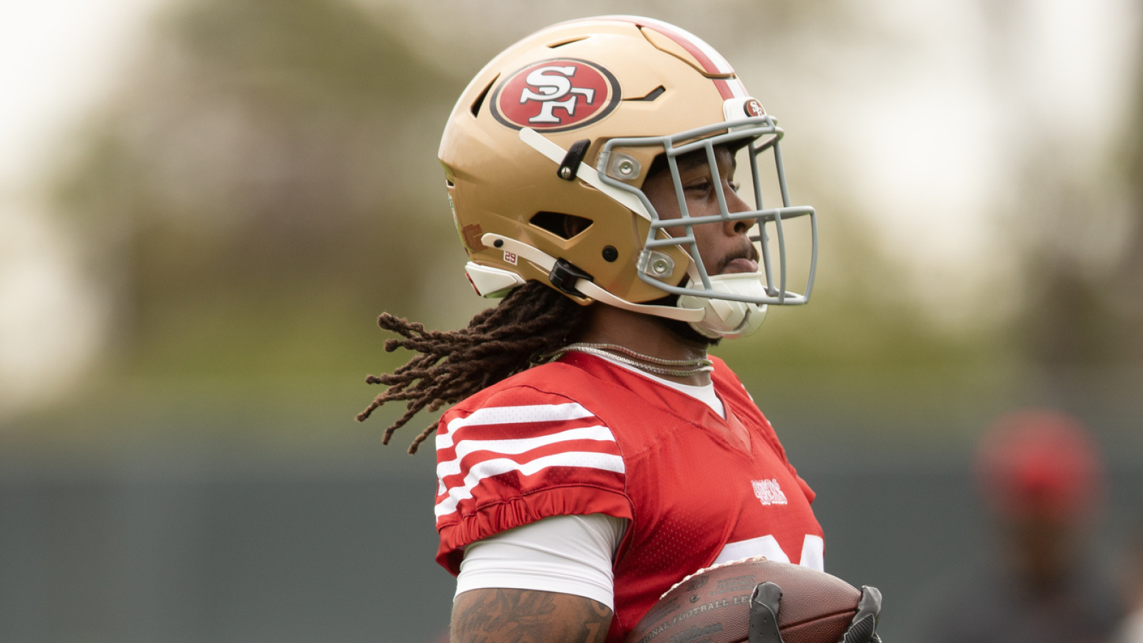 49ers’ Jordan James, Kaelon Black competing for RB2 role