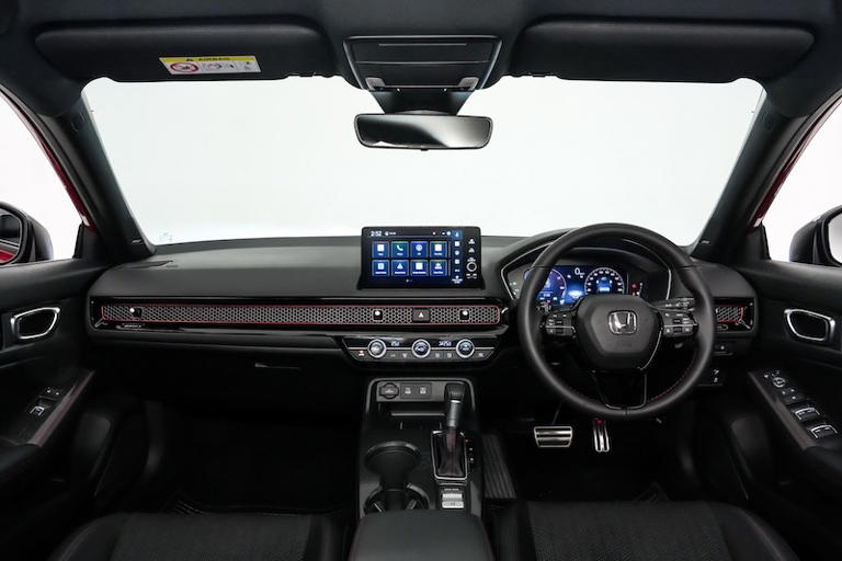 ภายใน Honda Civic e:HEV S+ Shift 