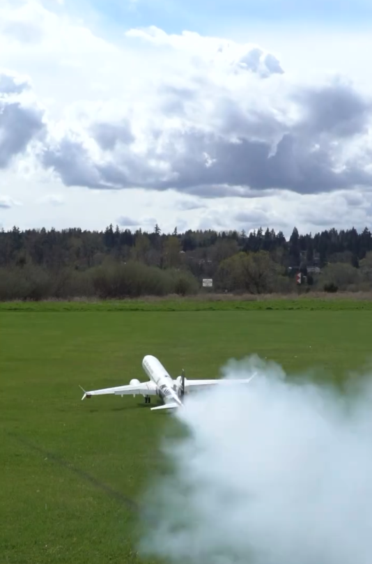 JATO assisted takeoff explained through an aircraft experiment