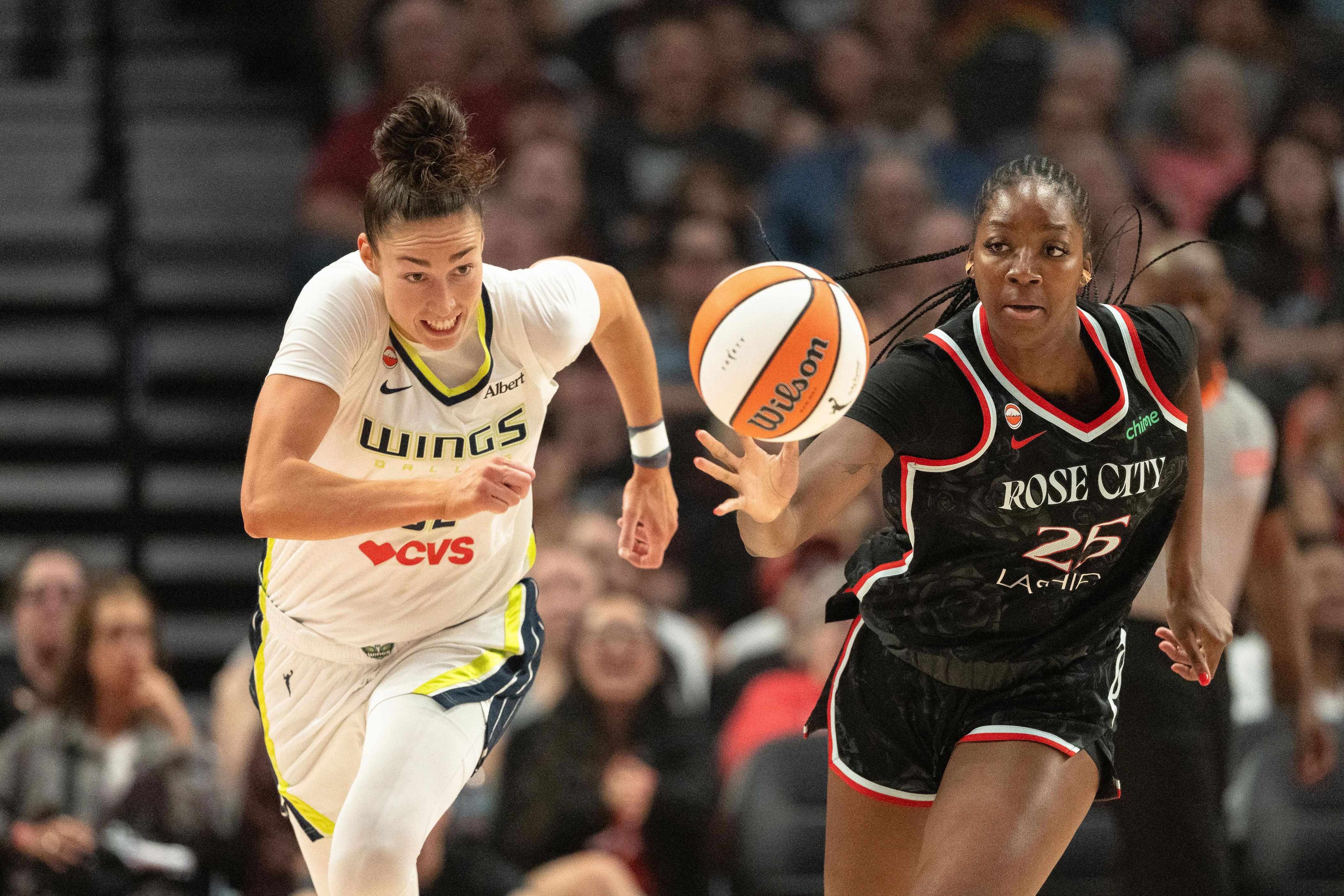 Wings vs. Fire recap: Dallas heads into the All-Star break with 101-97 win at Portland