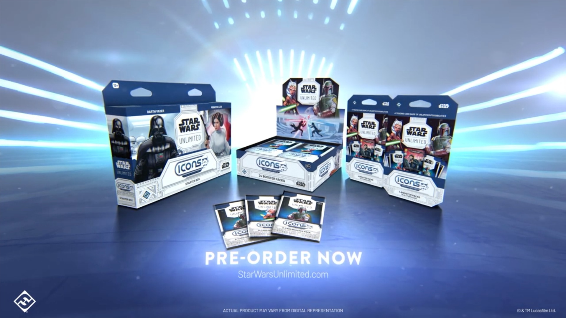 Star Wars Unlimited official icons 2027 edition trailer