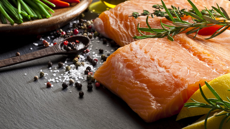 Bake salmon with cowboy butter for a decadent steakhouse flavor