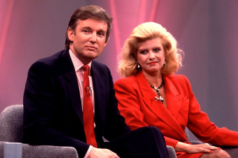 Ivana Trump was married to Donald Trump from 1977-1999 (file)