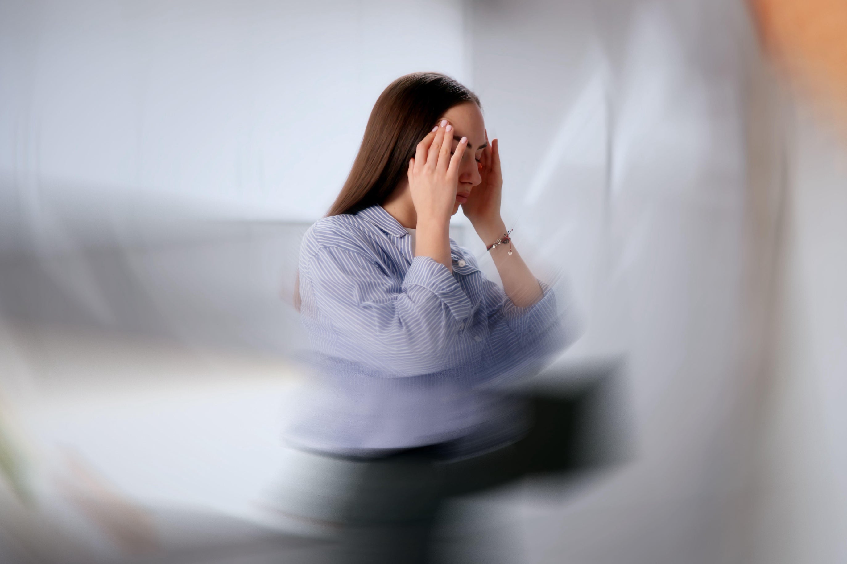 ‘Feeling dizzy on a plane could be due to air pressure changes, mild dehydration or even psychological factors like an anxiety of flying,’ says Hanif (PA)