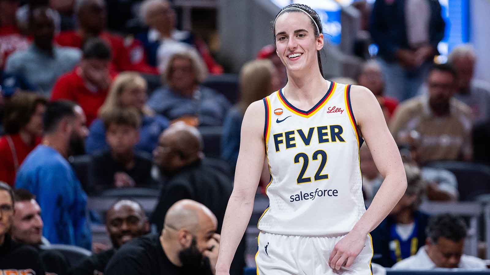 Fever’s Caitlin Clark gets candid on looming threat of suspension