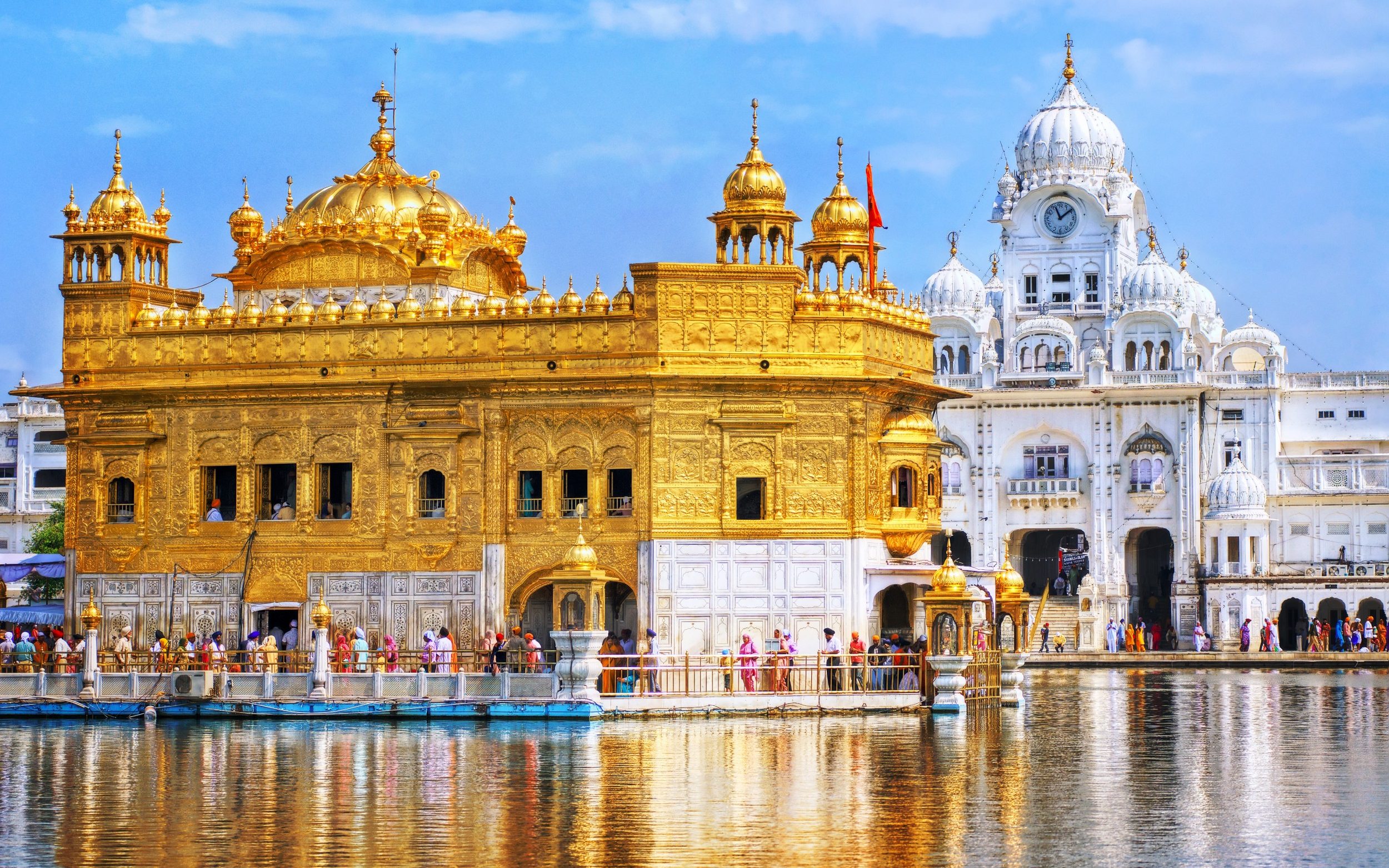 The Golden Temple in Amritsar, Punjab, India