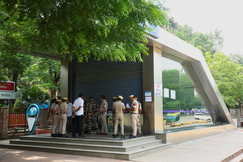 Supporters of India's Cockroach Janata Party (CJP) continue their protests in New Delhi