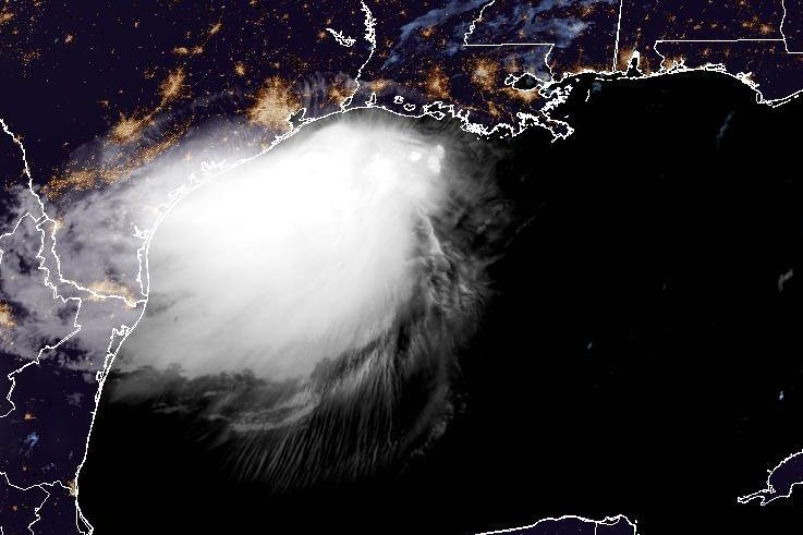 Tropical storm Bertha nearing southern Louisiana coast